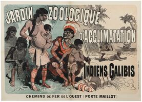 Affiche sponsorisée par les chemins de fer